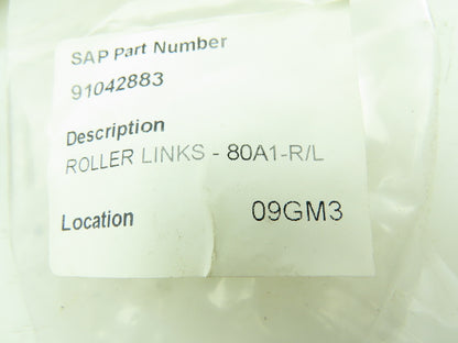 80A1-R/L Connecting Link Attachment Chain Link # 80 Cottered Lot of 9