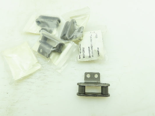 C2060HA2RL Conveyor Roller Chain Attachment Link 1 1/2 Pitch Lot of 5