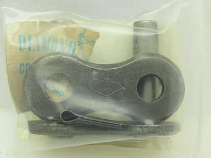 100CL Connecting Link Roller Chain #100 Standard Riveted Lot of 4