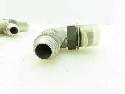 Parker 10-C5OX-S Triple-Lok 37° Flare Elbow 5/8" JIC-10 x 5/8" O-Ring  LOT OF 10