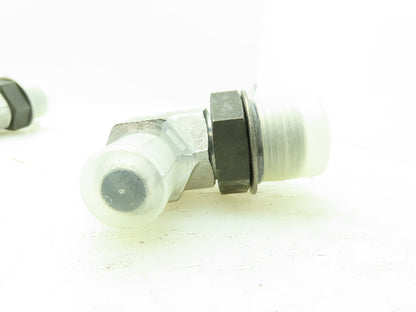 Parker 8-12 C5OX-S Triple-Lok 37° Flare Elbow 1/2" JIC-8 x 3/4" O-Ring LOT OF 8