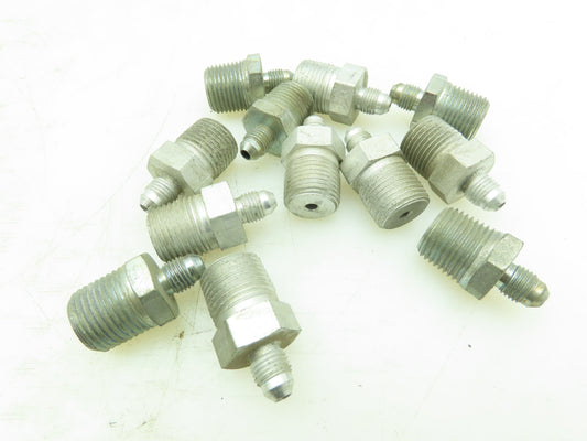 Parker 4-8FTX Triple-Lok 37° Flare Male Connector 1/4 JIC-4 x 1/2" NPT Lot of 12