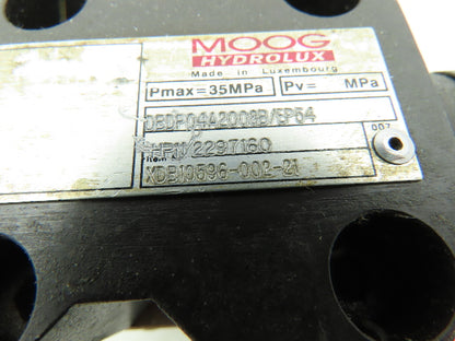 MOOG Hydrolux HPN-2297160 Hydraulic Cartridge Relief Check Valve  RS65/65-65/40