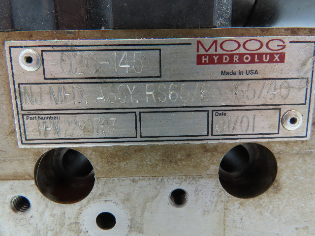 MOOG Hydrolux HPN-2297160 Hydraulic Cartridge Relief Check Valve  RS65/65-65/40