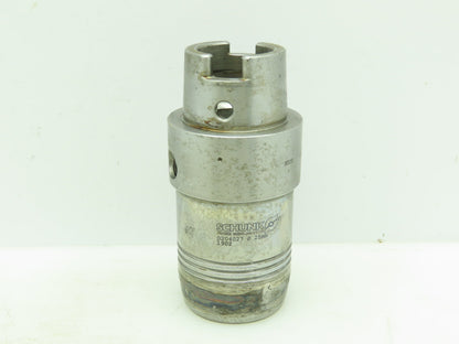 Schunk 0204027 25mm Bore Weldon Tool Holder HSK 63