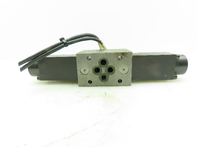 MOOG Hydrolux K-WE43P06C08PCOBN Hydraulic Directional Double Solenoid Valve 24V
