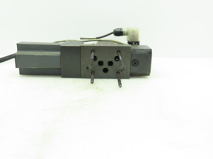 MOOG Hydrolux WSH43P10B08CZBN/IAE2 Hydraulic Proportional Servo Valve D633E713A