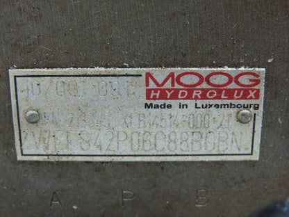 MOOG Hydrolux WSH43P10B08CZBN/IAE2 Hydraulic Proportional Servo Valve D633E713A