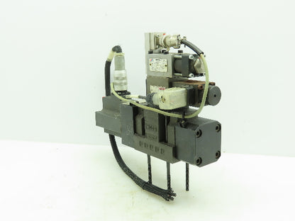 MOOG Hydrolux WSH43P10B08CZBN/IAE2 Hydraulic Proportional Servo Valve D633E713A