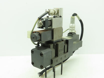 MOOG Hydrolux WSH43P10B08CZBN/IAE2 Hydraulic Proportional Servo Valve D633E713A