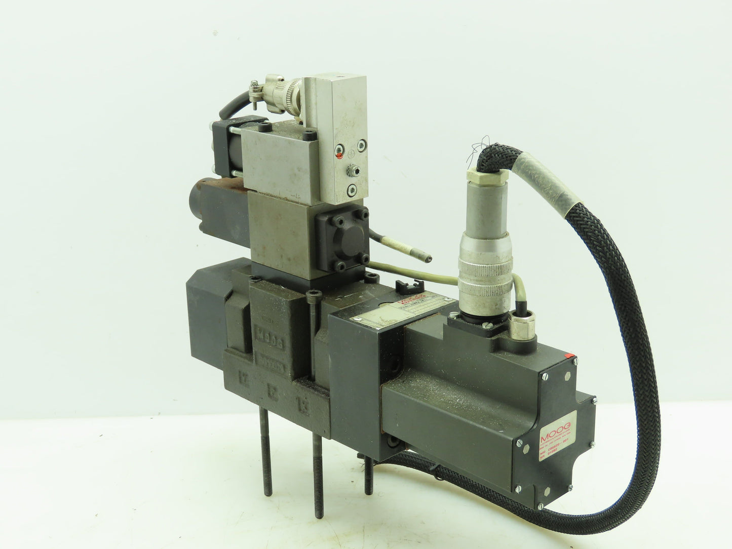 MOOG Hydrolux WSH43P10B08CZBN/IAE2 Hydraulic Proportional Servo Valve D633E713A