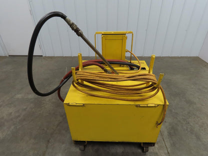 45 Gallon Portable Oil Storage Transfer Tank W/Ramoy Pump 1/2Hp 230/460V 3Ph