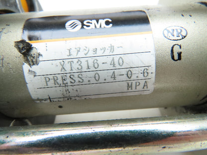 SMC XT316-40 Air Shock Bin Vibrator 0.4-0.6 Mpa Pneumatic Part Only