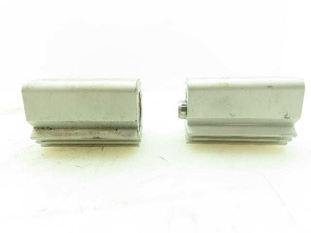 SMC CDQ2A25-25DZ Compact Air Pneumatic Cylinder 25mm Bore 25mm Stroke LOT OF 2