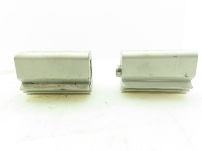 SMC CDQ2A25-25DZ Compact Air Pneumatic Cylinder 25mm Bore 25mm Stroke LOT OF 2