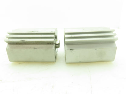 SMC CDQ2A25-25DZ Compact Air Pneumatic Cylinder 25mm Bore 25mm Stroke LOT OF 2