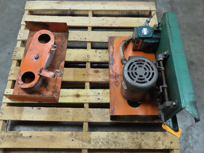 End Drive For Belt Conveyor, Drive Unit 3/4 Hp. 208-230/460 volt 3 phase
