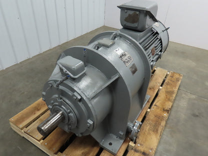 Yaskawa VS Coupling 75 Hp. Motor Eddy-Current Type Variable Speed 165-1650 Rpm.