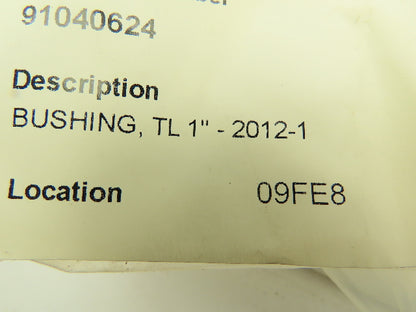 2012x1 KW Taper-Lock 2012-1 Taper Lock Bushing 1" Bore Lot of 7
