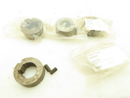 2012 1-1/2 KW Taper-Lock 2012 1 1/2" Taper Lock Bushing TL 1 1/2" Bore Lot of 4
