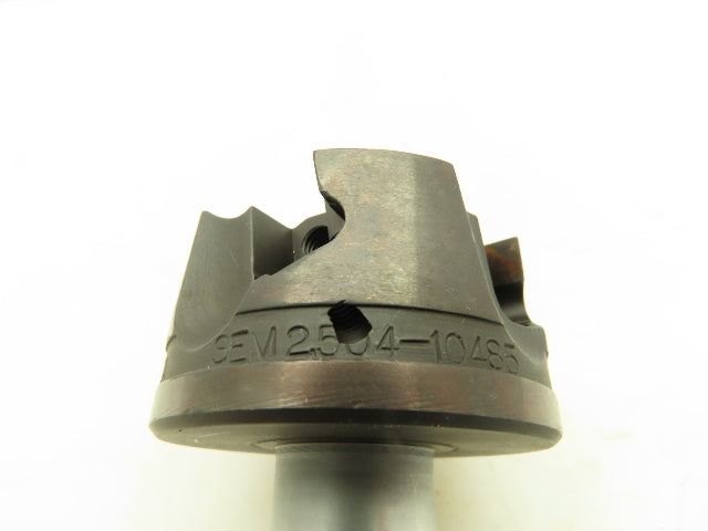 Dijent SEM2.504-10485 Indexable Mill Cutter 4-Flute 2.5" x 1" Solid Shaft