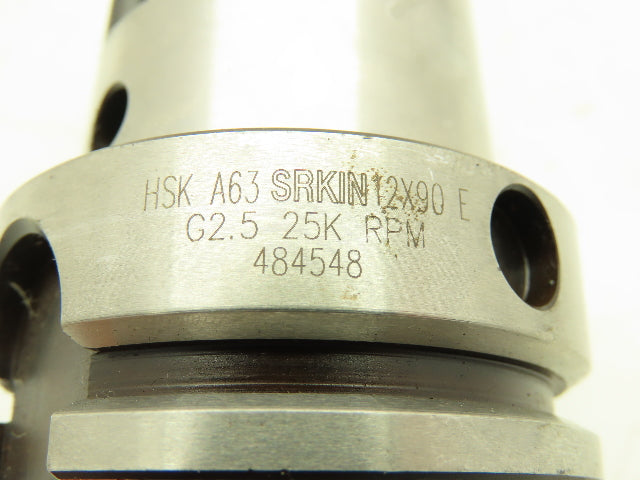 SKRIN HSKA63 12X90E Shrink Fit Milling Chuck HSK63A Tool Holder Taper Shank 12mm