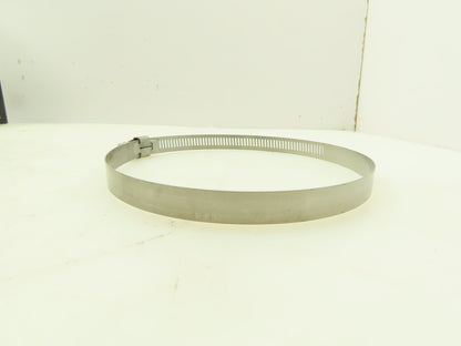 2PA75 Interlocked Worm Gear Hose Clamp  088 SS 4" - 6" Lot of 39