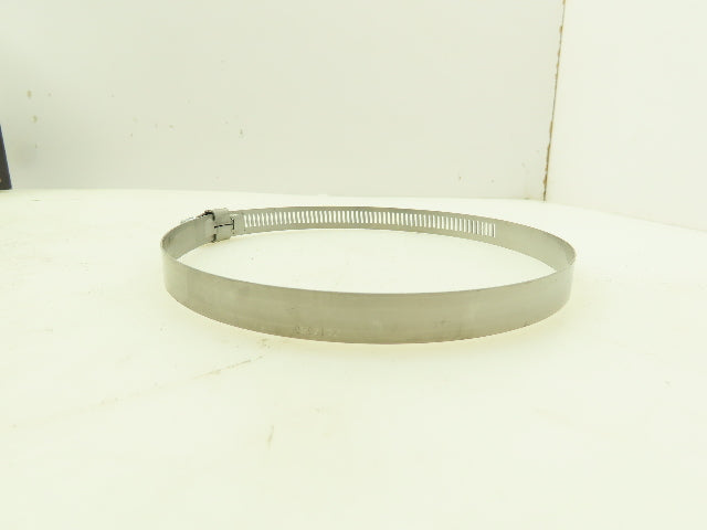 2PA75 Interlocked Worm Gear Hose Clamp  088 SS 4" - 6" Lot of 39