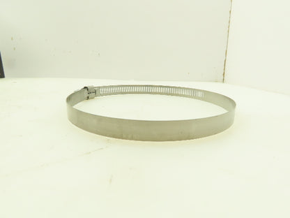 2PA75 Interlocked Worm Gear Hose Clamp  088 SS 4" - 6" Lot of 39