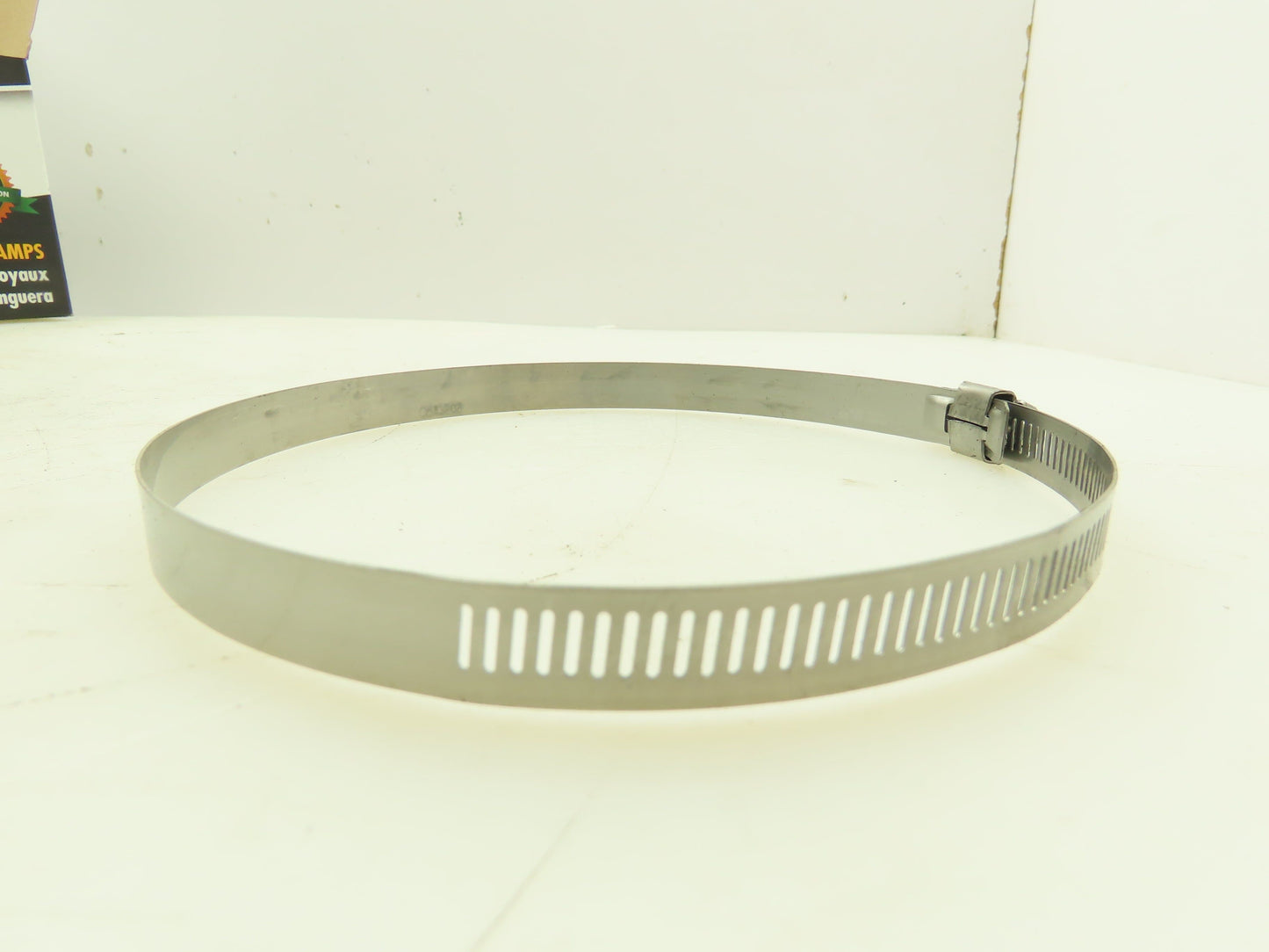 2PA75 Interlocked Worm Gear Hose Clamp  088 SS 4" - 6" Lot of 39