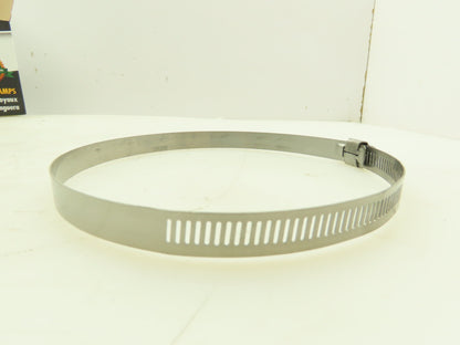 2PA75 Interlocked Worm Gear Hose Clamp  088 SS 4" - 6" Lot of 39