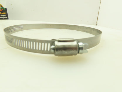 2PA75 Interlocked Worm Gear Hose Clamp  088 SS 4" - 6" Lot of 39