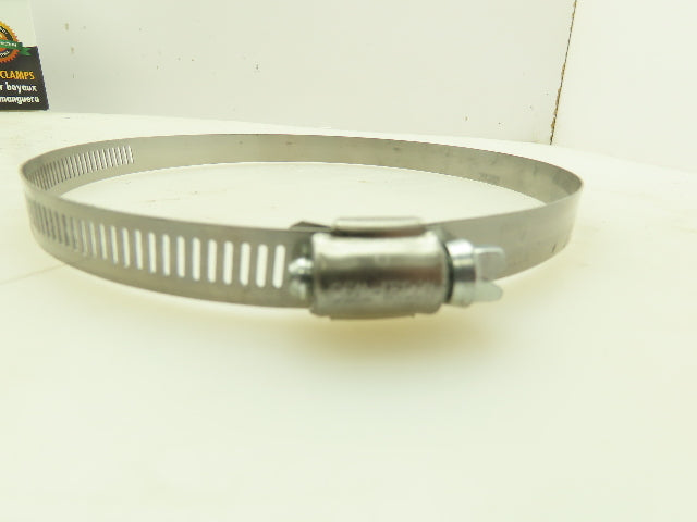 2PA75 Interlocked Worm Gear Hose Clamp  088 SS 4" - 6" Lot of 39