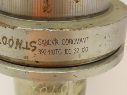 Sandvik 392.410TG-100 Milling Chuck Shrink Fit HSK100A Tool Holder 32mm x 120mm