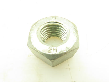 1-1/8"-7 Standard Heavy Hex Nuts 2H Course Thread Lot Of 26