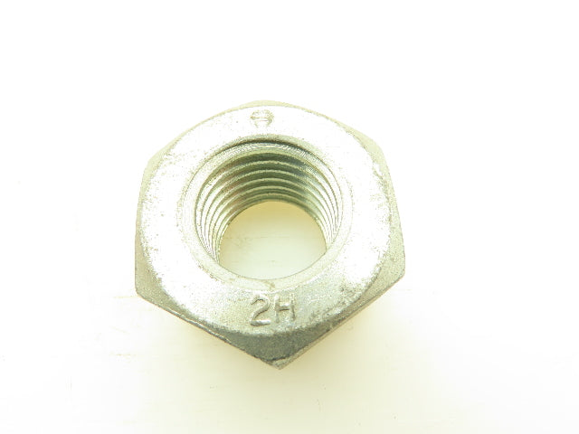 1-1/8"-7 Standard Heavy Hex Nuts 2H Course Thread Lot Of 26