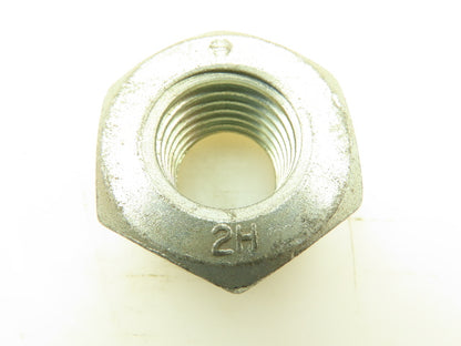 1-1/8"-7 Standard Heavy Hex Nuts 2H Course Thread Lot Of 26