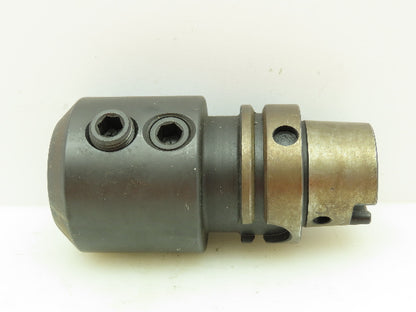 HSKA63 EM 1-1/4X4.250 Milling End Mill HSK63A Tool Holder 1.25" Arbor 4.25" Proj