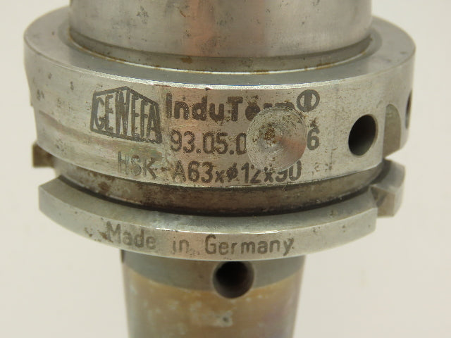 Gewefa HSK-A63xØ12x90 Shrink Fit Milling Tool Holder HSK63A Taper 12mm x 90mm