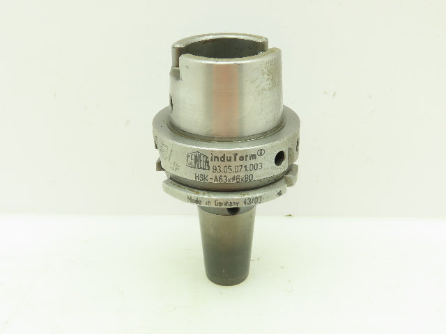 Gewefa HSK-A63xØx80 Shrink Fit Milling Tool Holder HSK63A Taper 6mm x 80mm