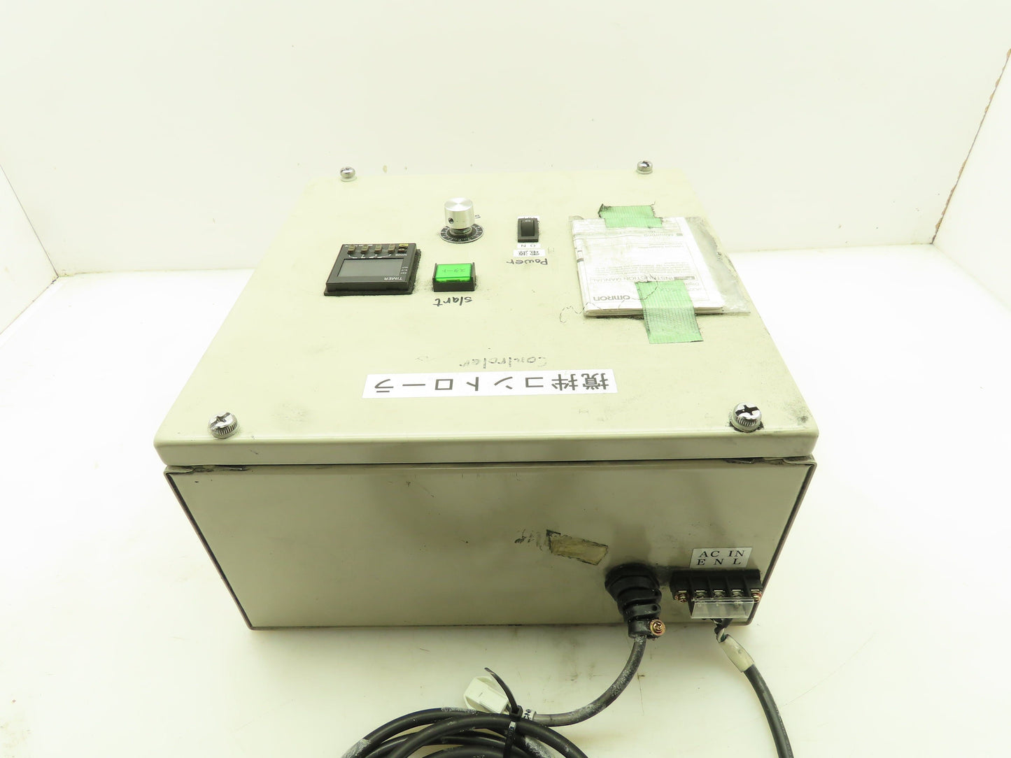 Omron H5CX DC Speed Controller Temperature Controller Custom Enclosure 12x12x6"