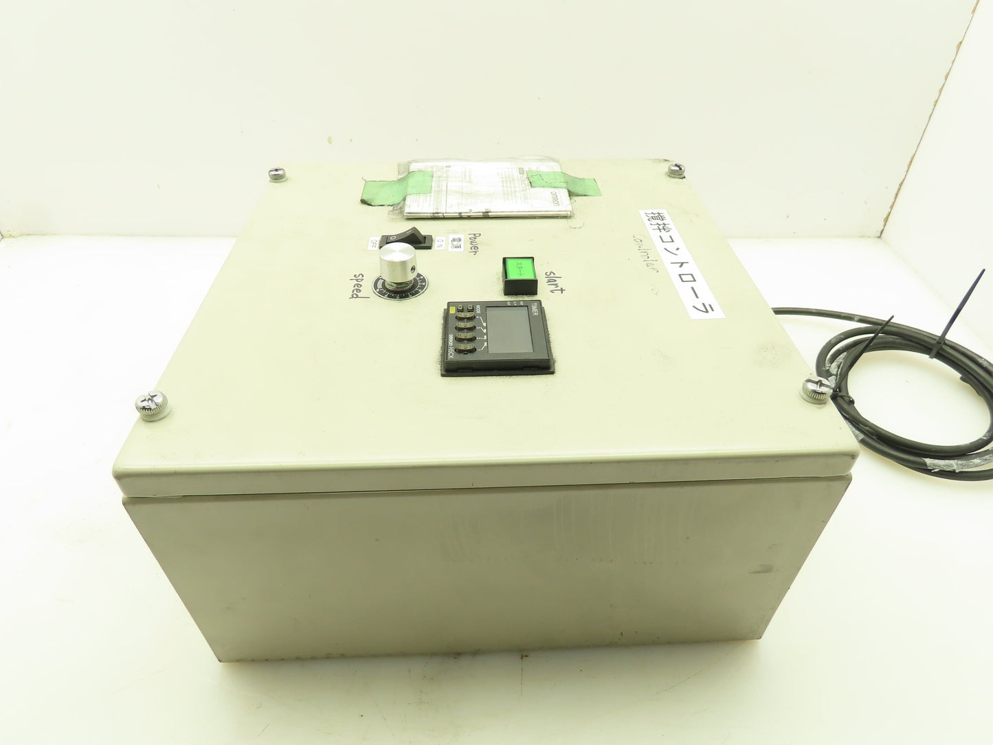 Omron H5CX DC Speed Controller Temperature Controller Custom Enclosure 12x12x6"