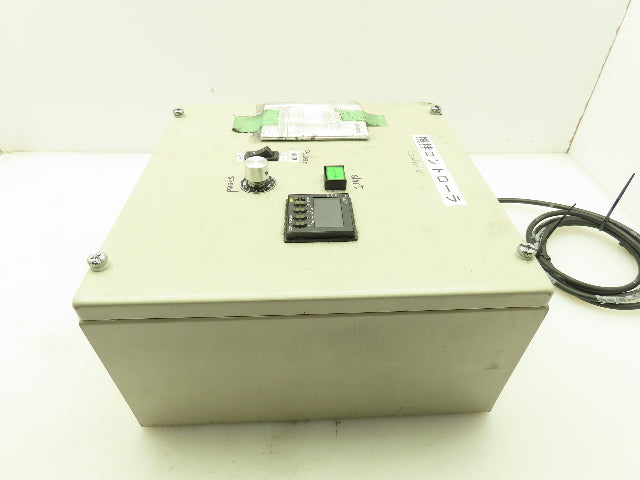 Omron H5CX DC Speed Controller Temperature Controller Custom Enclosure 12x12x6"