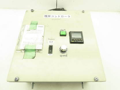 Omron H5CX DC Speed Controller Temperature Controller Custom Enclosure 12x12x6"