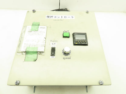 Omron H5CX DC Speed Controller Temperature Controller Custom Enclosure 12x12x6"