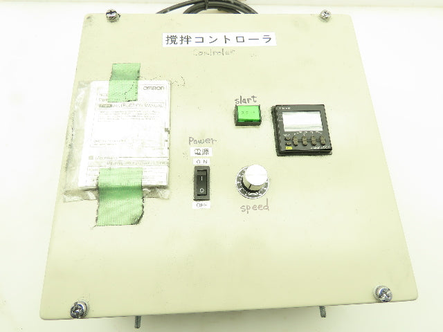 Omron H5CX DC Speed Controller Temperature Controller Custom Enclosure 12x12x6"
