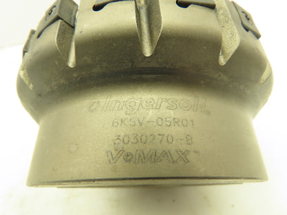 Ingersoll 6K5V-05R01 Indexable Facemill 0° RH 16-Insert Cutter 5" x 1.5" Arbor