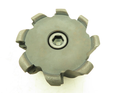 Ingersoll 5W7K-50R01 Indexable Facemill RH 8-Insert Cutter 5" x 1.5" Arbor
