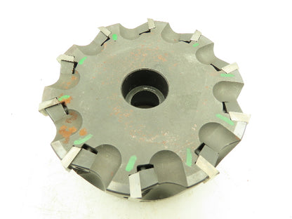RK Tool SMC5010-10552 Indexable Face Mill RH 10-Insert Cutter 5" x 1.5" Arbor