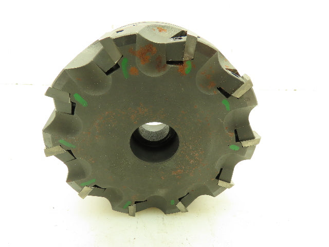 RK Tool SMC5010-10552 Indexable Face Mill RH 10-Insert Cutter 5" x 1.5" Arbor